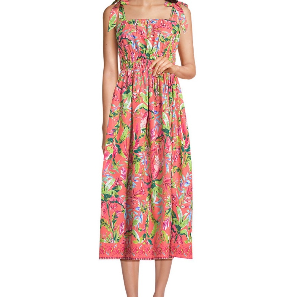 Lands End Floral Dress